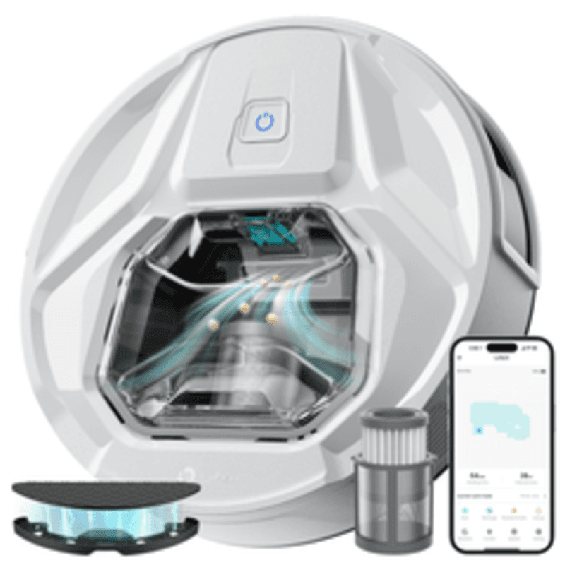 Lefant M320 Robotstofzuiger & Dweil | 6000Pa | 210min | Slimme Appbediening M320 Stofzuiger & Dweil — afbeelding 1