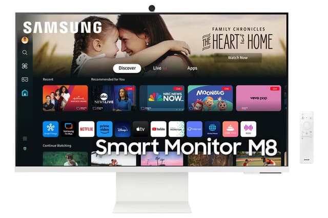 Samsung smart monitor M8 M80D 81,3 cm (32 inch) 3840 x 2160 pixels 4K Ultra HD LED wit