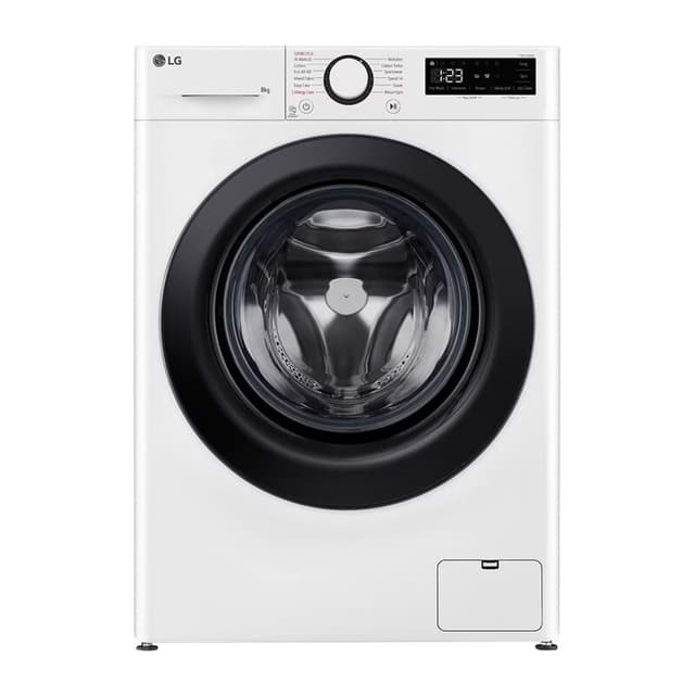 【Mega Vakantiegeld Deal】LG wasmachine F2WR508SBW (A), 8 kg, 1200 toeren/min, AI DD, stoom, wit