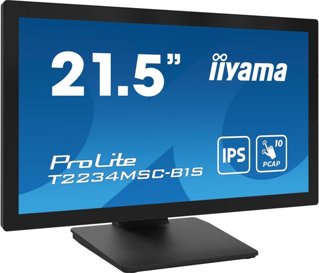 Iiyama ProLite T2234MSC-B1S computermonitor 54,6 cm Full HD touchscreen zwart