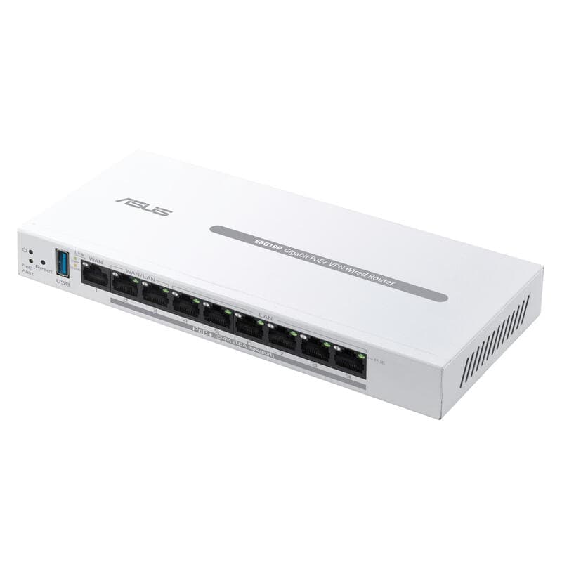 ASUS ExpertWiFi EBG19P bedrade router met Gigabit Ethernet - Wit — afbeelding 1
