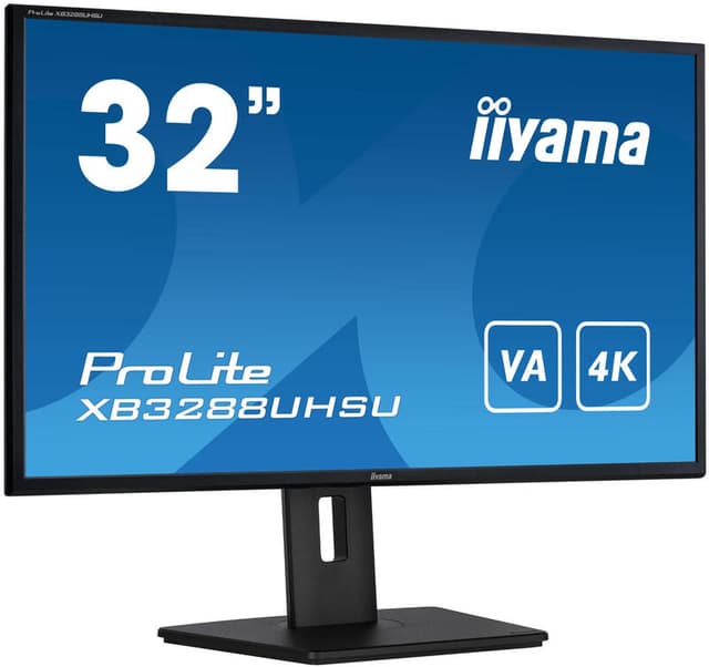 iiyama ProLite XB3288UHSU-B5 computerscherm 80,0 cm 3840 x 2160 pixels 4K Ultra HD lcd zwart