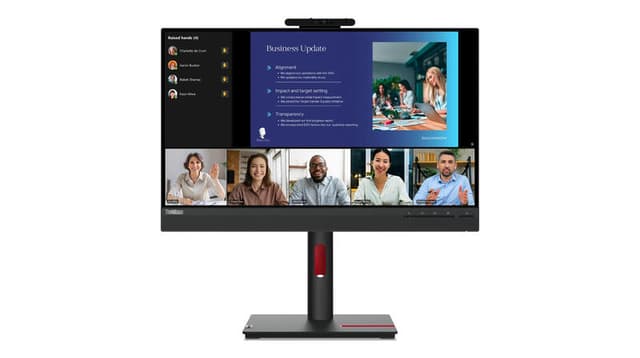 Lenovo ThinkVision T24v-30 led scherm 60,5 cm 1920 x 1080 full HD zwart
