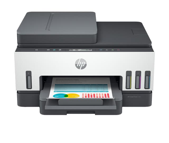 HP Smart Tank 7305 draadloze alles-in-één kleurenprinter met dubbelzijdig printen, kopieerapparaat en scanner