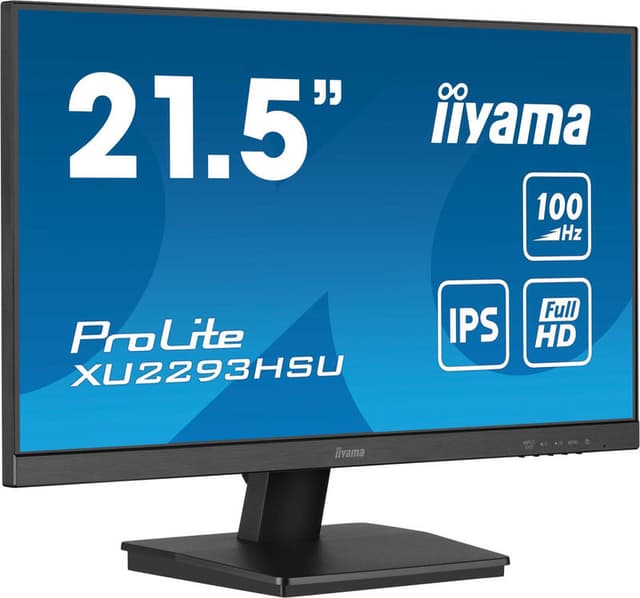 Iiyama ProLite 21,5 inch IPS Full HD monitor met USB-hub, 1 ms MPRT en 100 Hz verversingssnelheid