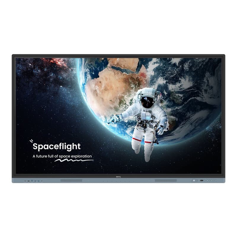 BenQ RM8604 interactief whiteboard 2,18 m (86") 3840 x 2160 pixels aanraakscherm zwart — afbeelding 1