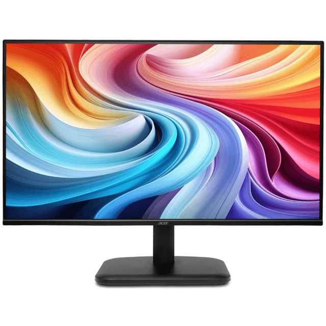 acer EK251QGBI 24,5 inch Full HD 1080p IPS-monitor – 120 Hz, 1 ms responstijd, AMD FreeSync, ZeroFrame, HDMI & VGA, VESA-compatibel