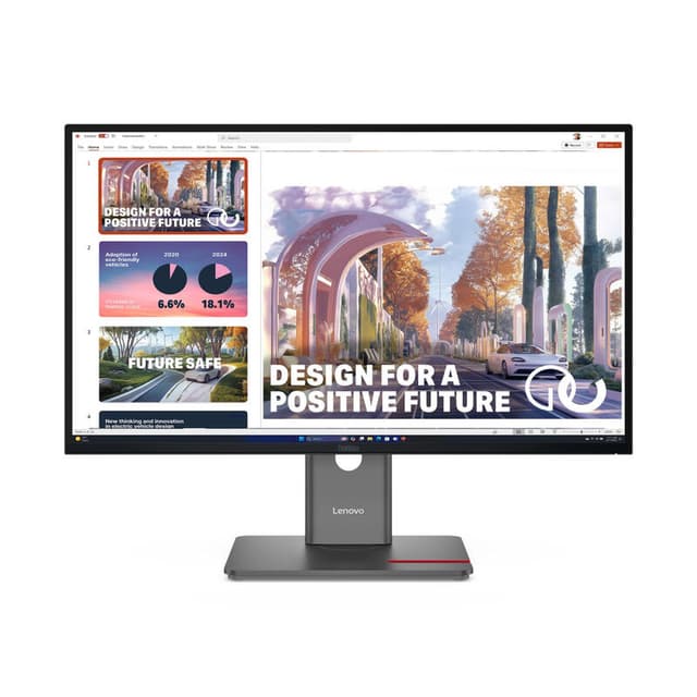 Lenovo ThinkVision P27QD-40 led display 68,6 cm (27") 2560 x 1440 pixels Wide Quad HD zwart
