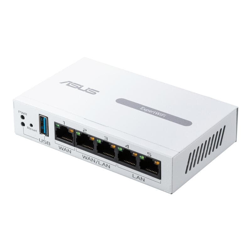 ASUS ExpertWiFi EBG15 bedrade router Gigabit Ethernet wit — afbeelding 1