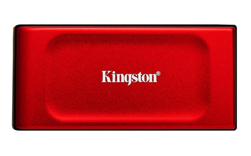 Kingston Technology 1TB XS1000 Red External USB 3.2 Gen 2 Draagbare Solid State Drive — afbeelding 1