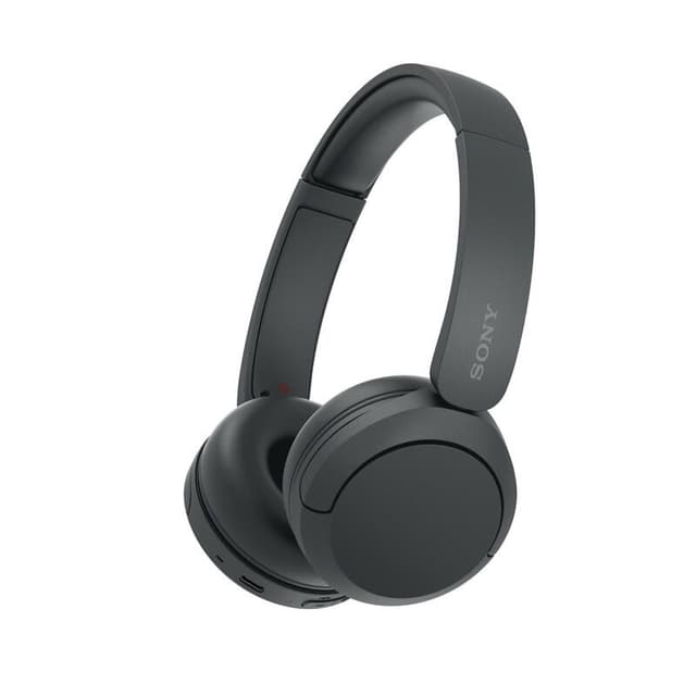 Sony WH-CH520 draadloze Bluetooth-koptelefoon – tot 50 uur batterijduur met snelladen, on-ear stijl – zwart