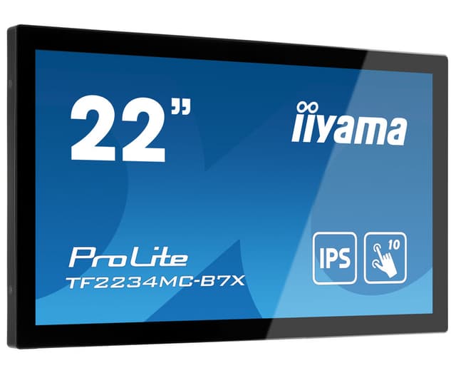 Iiyama ProLite 22 inch 10-punts openframe-touchmonitor met IPS-paneel en Touch Through Glass-functie