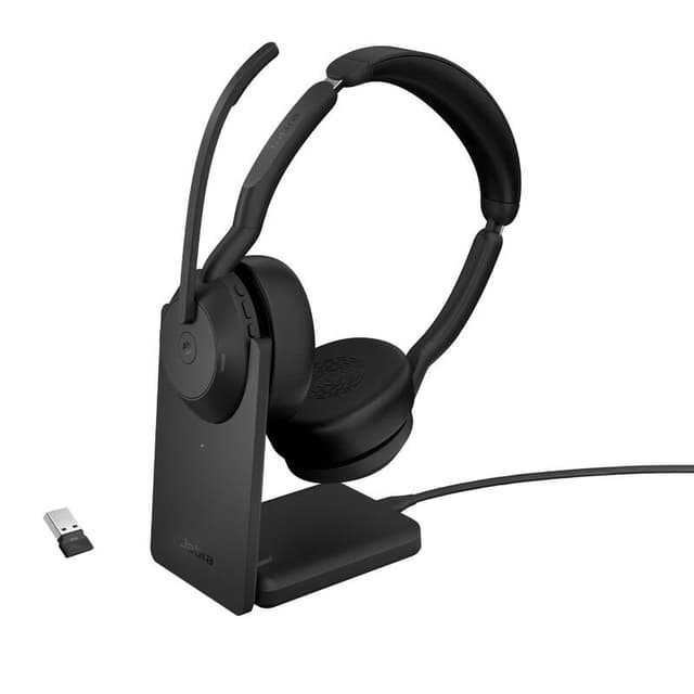 Jabra Evolve2 55 - Link380a MS stereo (incl. standaard), zwart