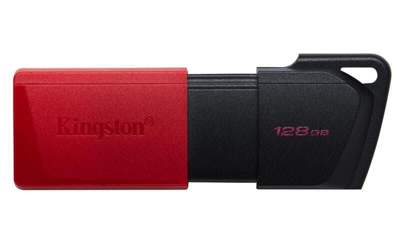 Kingston Technology DataTraveler Exodia M 128 GB, USB 3.2 Gen 1 (zwart + rood) — afbeelding 1