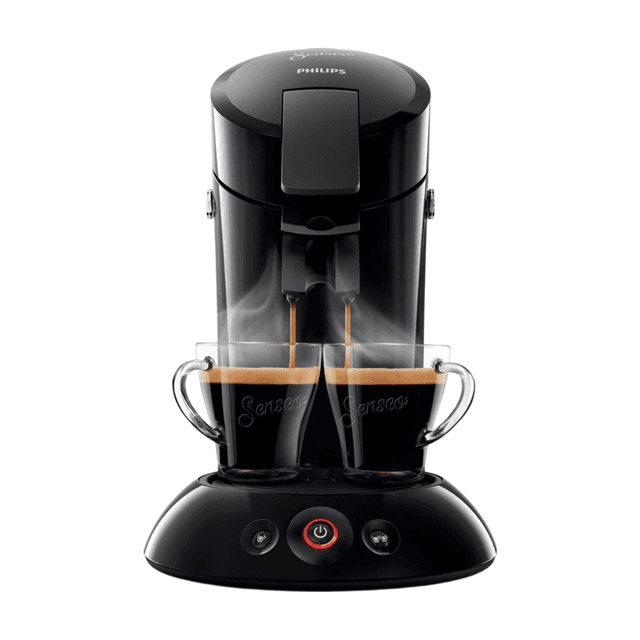Philips HD6553/67 Senseo Original Pod koffiezetapparaat - 1450 W - 2 kopjes - automatische uitschakeling - 0,7 liter watertank - zwart