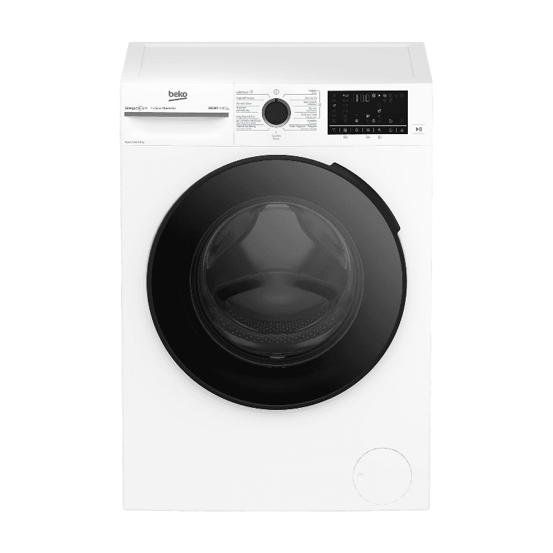 【Mega Vakantiegeld Deal】Beko BM5DFT4941W was-droogcombinatie - 9 kg wasen, 6 kg drogen - 1400 tpm centrifugeren - Energieklasse C - Automatische droogprogramma's - Wit — afbeelding 1