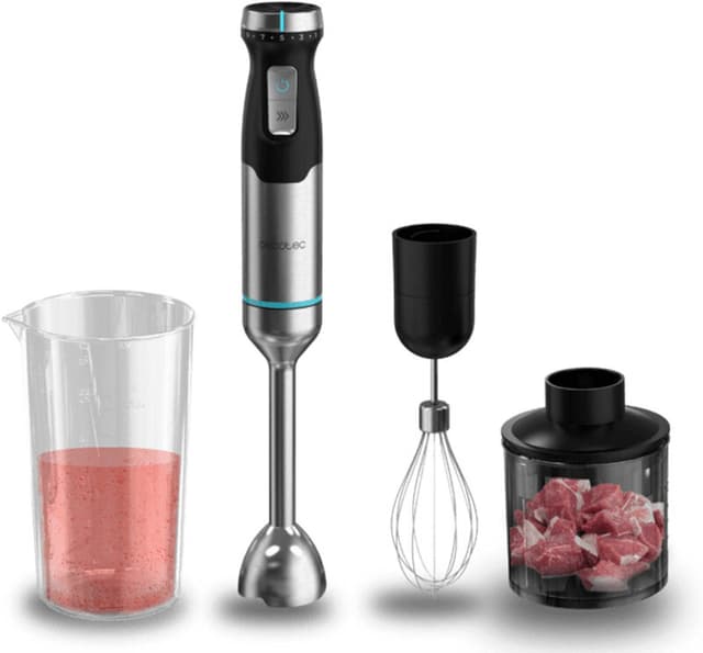 Cecotec Power Pulsar Cream&Crush keukenmachine zwart