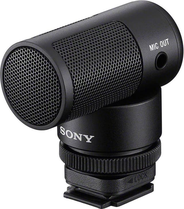 Sony ECM-G1 richtmicrofoon, zwart, voor digitale camera