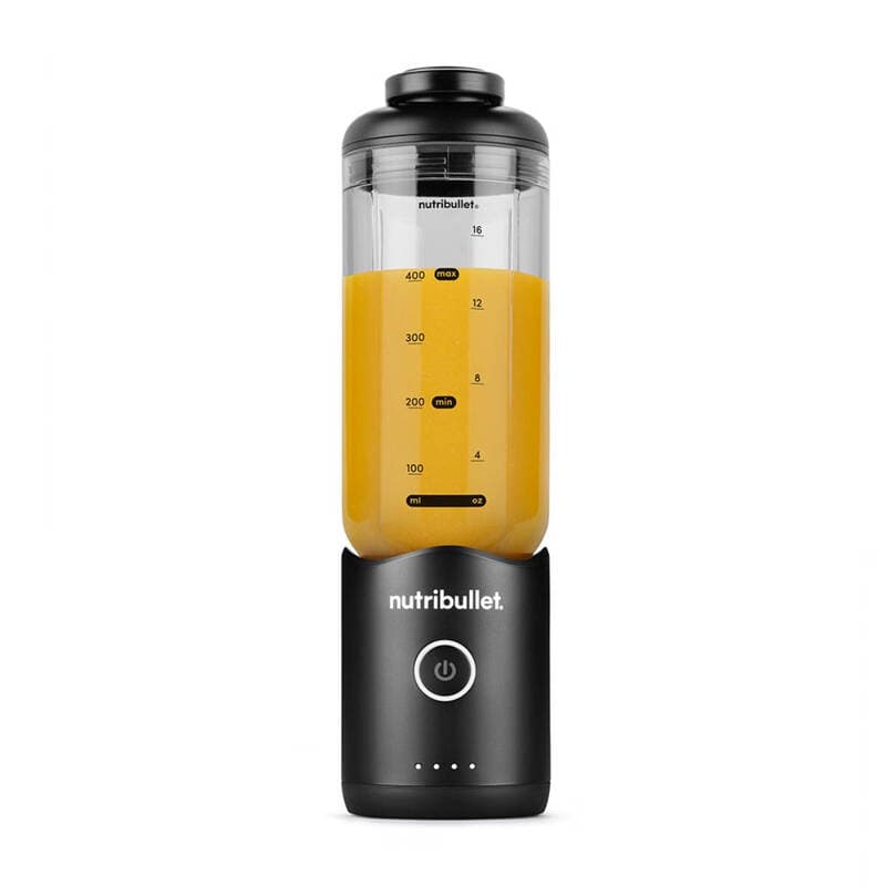 Nutribullet Flex 590 ml draagbare blender - Zwart - Opvouwbaar ontwerp - 590 ml capaciteit - Oplaadbare batterij - USB-C-opladen - Voor blenderen onderweg — afbeelding 1