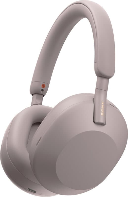 Sony WH-1000XM5 - Draadloze koptelefoon met Noise Cancelling (Smoky Pink/Roze)