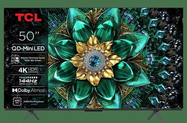 TCL 50Q6C - 50 inch - 4K Mini LED - 144 Hz - Smart TV