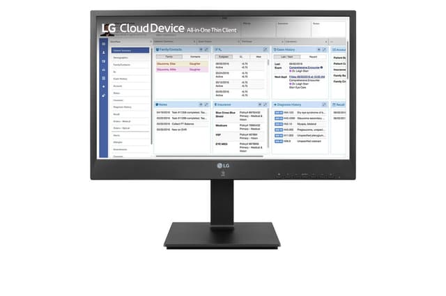 LG 24CR661N-2P.AEU 24" FHD (1920×1080) LED 60 Hz – Dunne client wit
