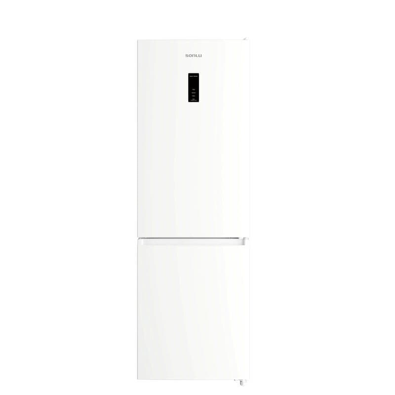 Sonlu CD‑350RW gecombineerde koel‑vrieskast, 310 L totaalvolume Koelgedeelte 211 L, vriesgedeelte 99 L Breedte 60 cm, invertercompressor, omkeerbare deurscharnieren, elektronische temperatuurregeling, energie‑efficiëntieklasse E — afbeelding 1