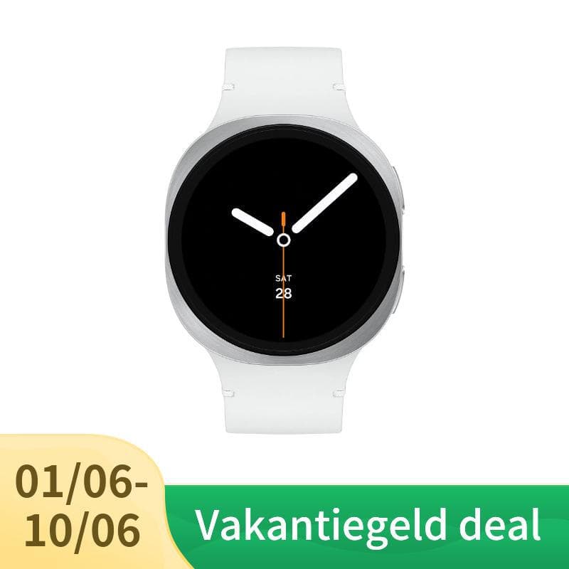 Samsung Galaxy Watch8 40 mm - Bluetooth-smartwatch Zilver — afbeelding 1