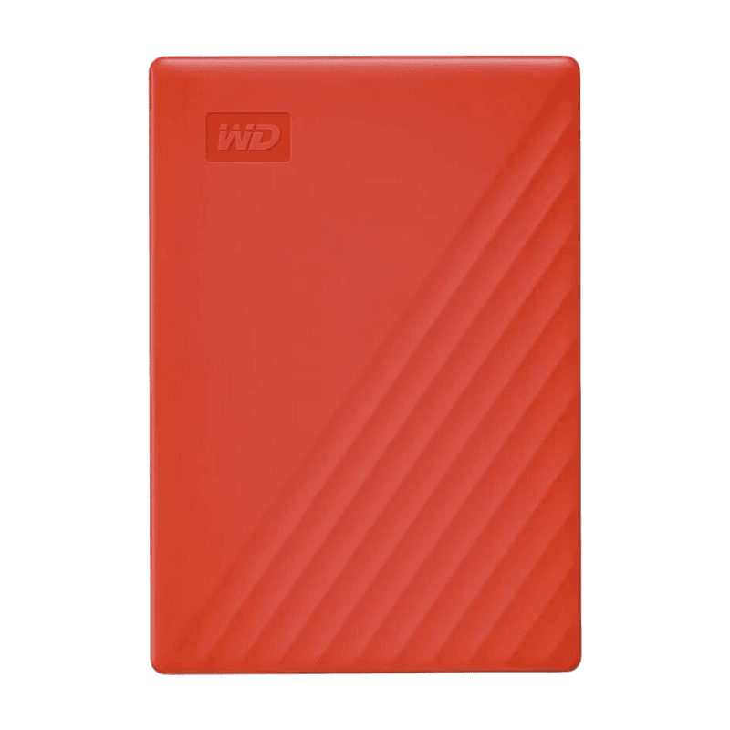My Passport 2 TB Red - Draagbare harde schijf met wachtwoordbeveiliging en automatische back-upsoftware — afbeelding 1