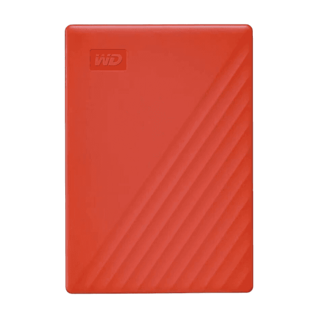 My Passport 2 TB Red - Draagbare harde schijf met wachtwoordbeveiliging en automatische back-upsoftware