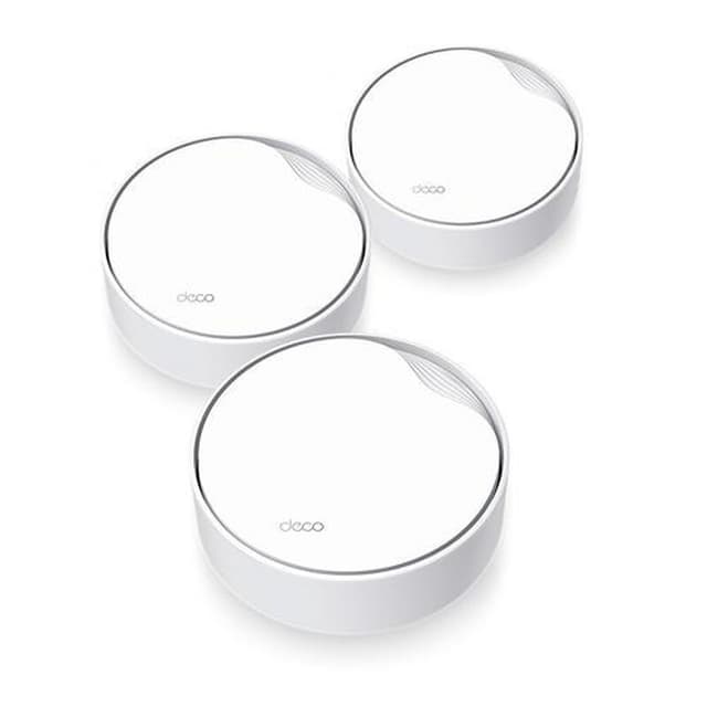 TP-Link DECO X50-PoE (3-PACK) Dual-band (2.4GHz / 5GHz) Wi-Fi 6 (802.11ax) with 2 Ethernet Ports