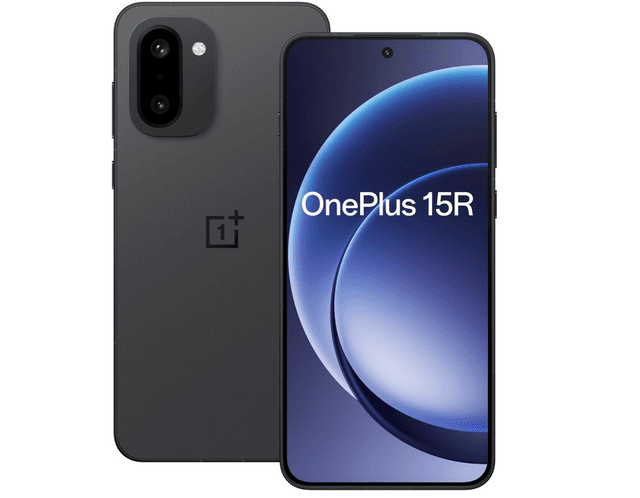 OnePlus 15R 12GB/512GB Charcoal Black