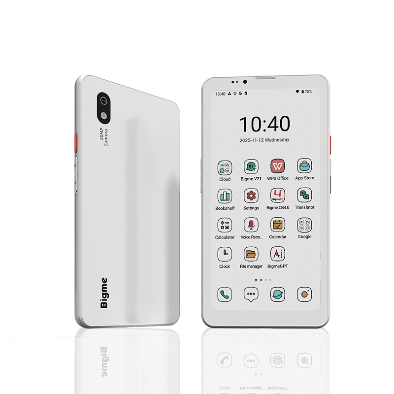Bigme HiBreak Pro kleurendisplay, 6,13 inch E-ink e-reader, Android 14, 8 GB RAM + 256 GB opslag, 5 MP/20 MP camera, oogvriendelijke e-paper reader — afbeelding 1