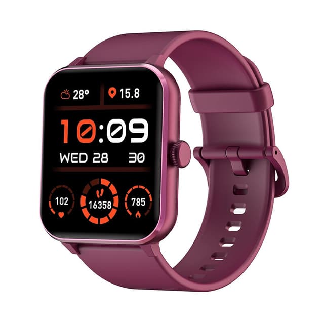 Blackview R50 smartwatch met 1,85-inch scherm, batterijduur van 25 dagen, hartslag- en slaapmonitor, bellen via Bluetooth en meer dan 100 sportmodi – smartwatch voor Android/iOS