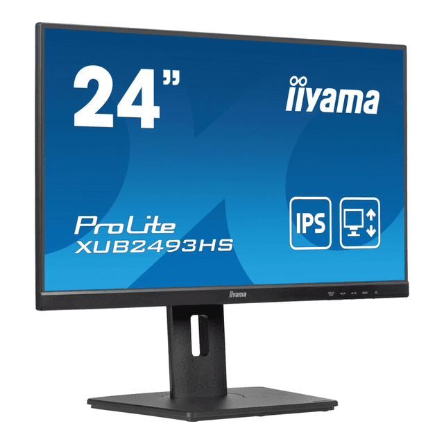 iiyama ProLite 24'' IPS 3-zijdige randloze monitor met in hoogte verstelbare standaard