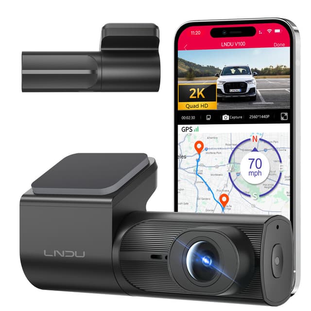 LNDU V100 1 Kanaal Dashcam Zonder Scherm