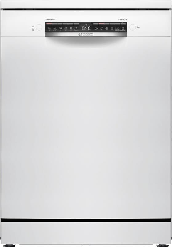 Bosch SMS4EVW08E vrijstaande vaatwasser - 13 couverts - EcoSilence Drive - PerfectDry-technologie - Wit