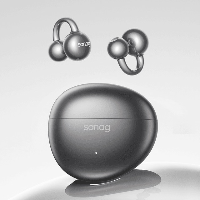 Sanag S7S Super Sens Long Battery Sportieve Bluetooth Oordopjes met Luchtkabel en Open AI-Vertaling