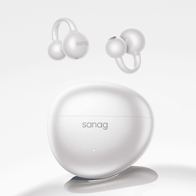 Sanag S7S Super Sens Long Battery Sportieve Bluetooth Oordopjes met Luchtkabel en Open AI-Vertaling