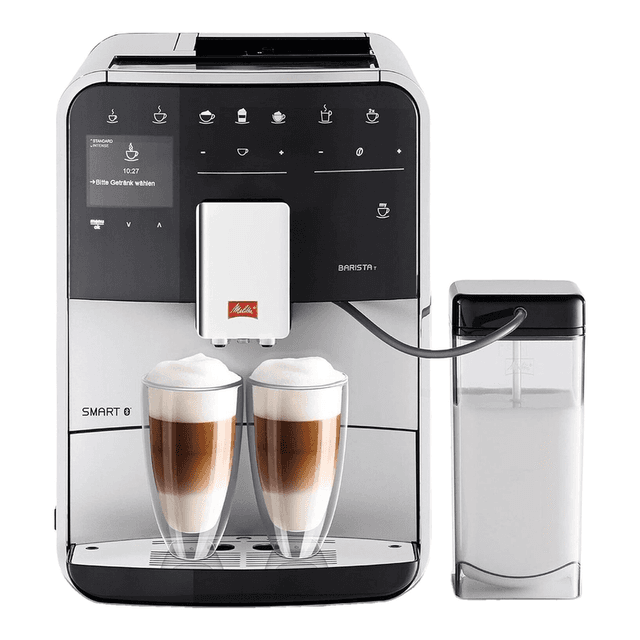 Melitta F830-101 Barista T slimme koffiemachine zilver