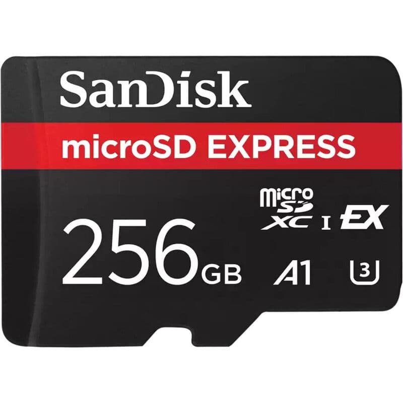 SanDisk Express microSD-kaart – 256 GB — afbeelding 1