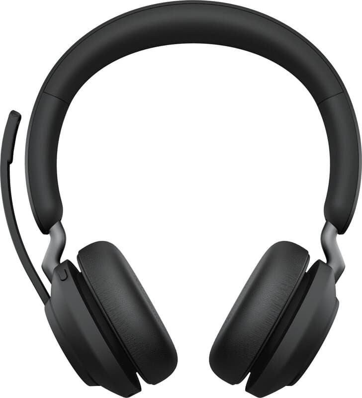 Jabra Evolve2 65 MS-stereoheadset, draadloze hoofdband, kantoor/callcenter, USB Type-A, Bluetooth, zwart — afbeelding 1