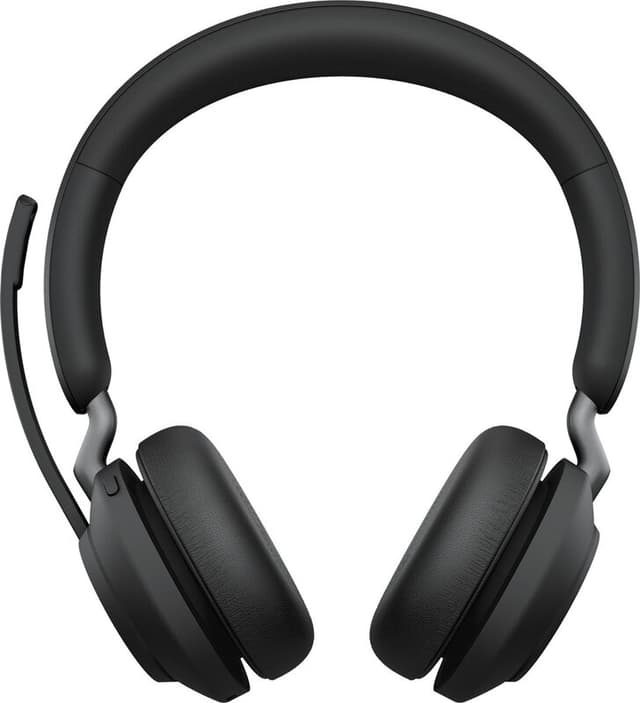 Jabra Evolve2 65 MS-stereoheadset, draadloze hoofdband, kantoor/callcenter, USB Type-A, Bluetooth, zwart