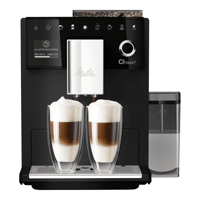 Melitta F630-112 CI Touch koffiezetapparaat zwart