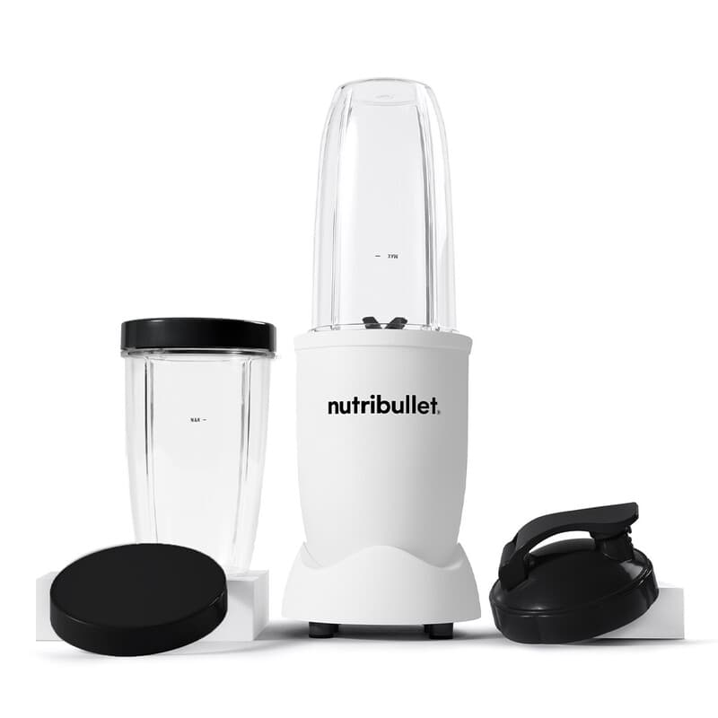 Nutribullet Exclusive draagbare blender 900 W - Wit - 900 W motor - 2 x 900 ml bekers - Inclusief reisdeksels - Voor gezins-smoothies — afbeelding 1