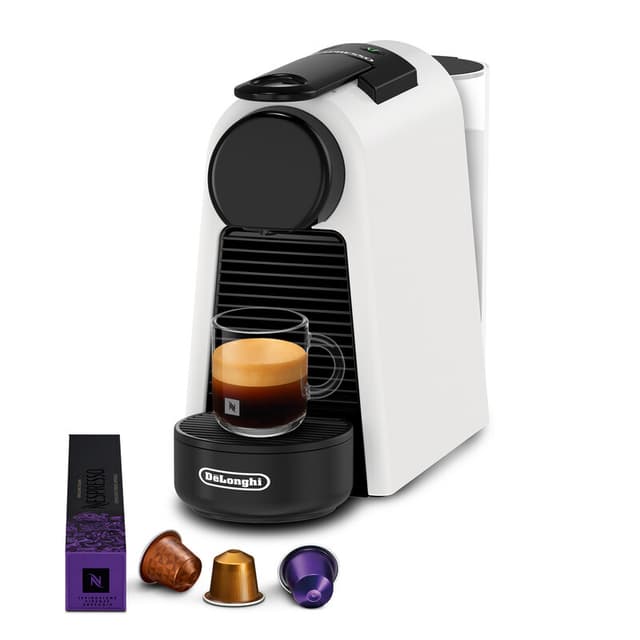 Nespresso Original, De'Longhi EN85.WMT Essenza Mini, Compacte espressomachine, Koffiemachine met capsules, 0,6 Liter - Matt Wit