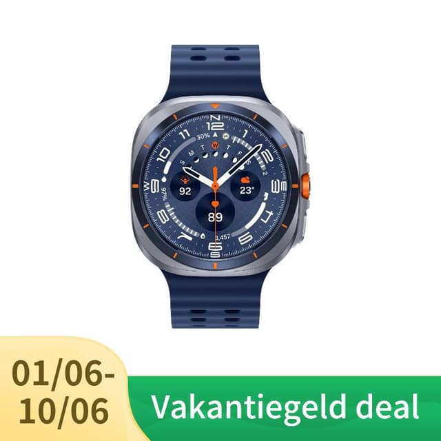 Samsung Galaxy Watch Ultra 47 mm (2025) - LTE-smartwatch Titanium Blue