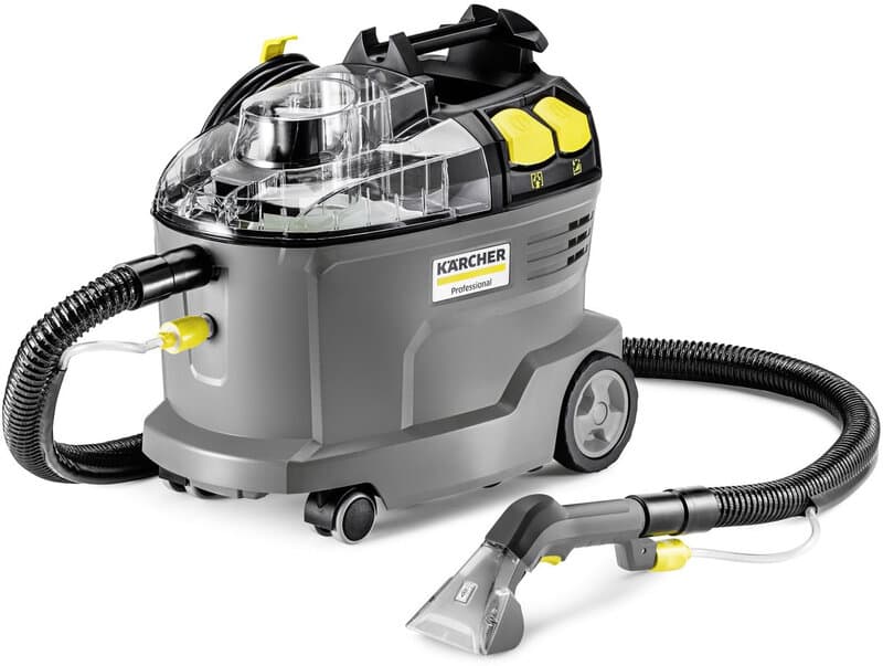 Kärcher Puzzi 8.1 tapijt- en bekledingsreiniger - sprayextractietechnologie - compact ontwerp — afbeelding 1