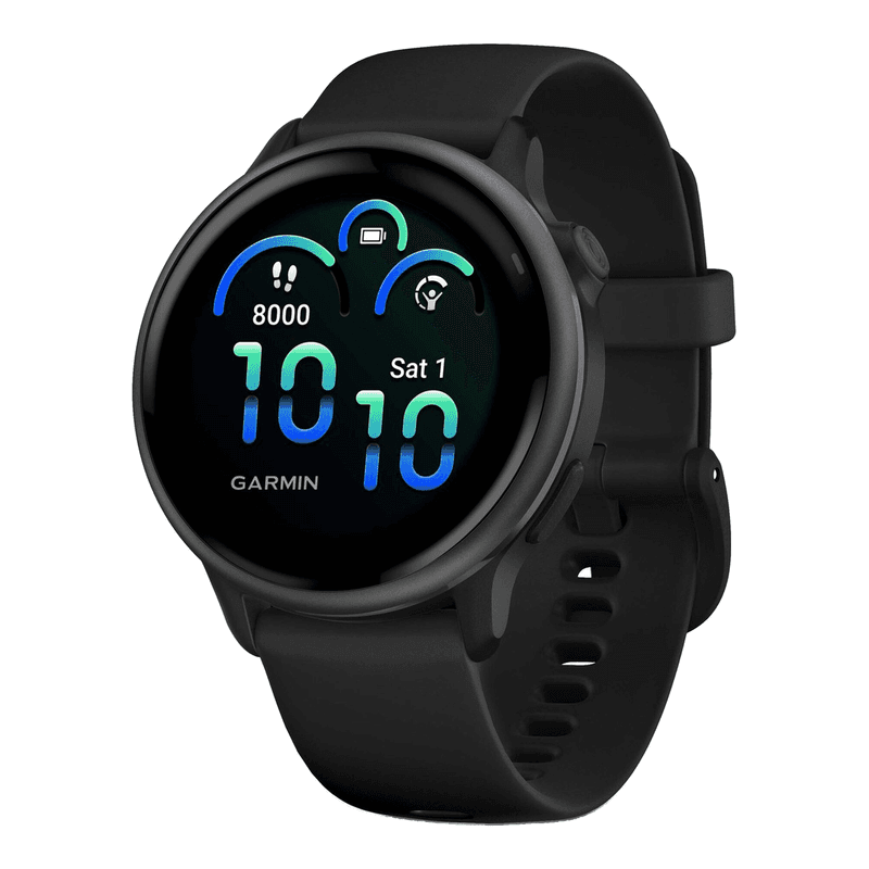 GARMIN Vivoactive 6 GPS 45 mm, leisteen — afbeelding 1