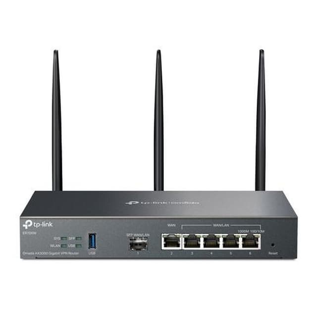 TP-Link Omada ER706W draadloze router Gigabit Ethernet Dual-band (2.4GHz / 5GHz) Zwar